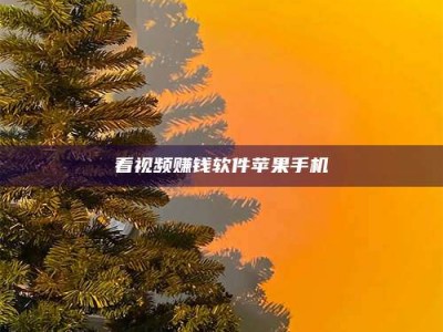 大同看视频赚钱软件苹果手机